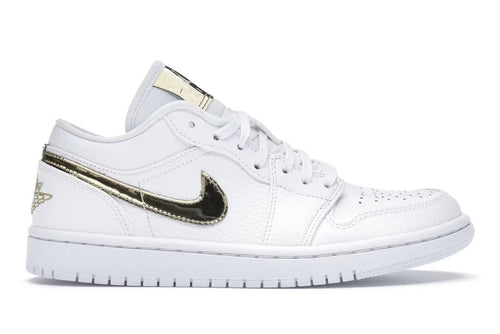 Air Jordan 1 Low White Metallic Gold (Women's) - US W 8.5 - New - Other - catalog main image