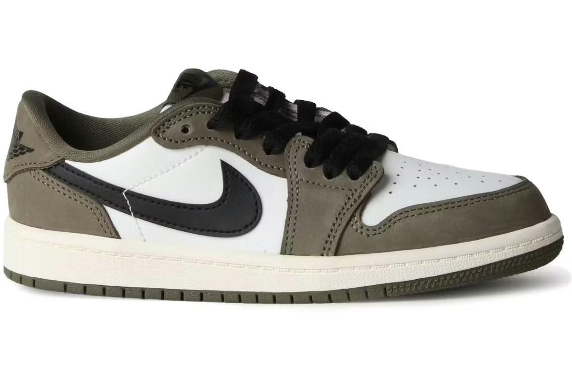 Air Jordan 1 Retro Low OG Medium Olive (PS) - catalog main image