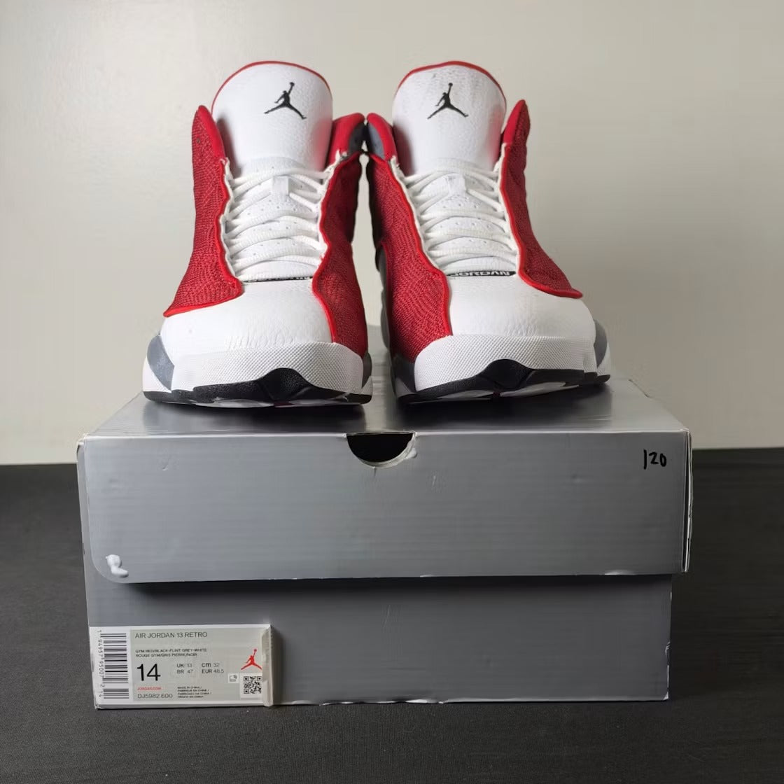 Used - Air Jordan 13 Retro Gym Red Flint Grey - US M 14 - detail 2