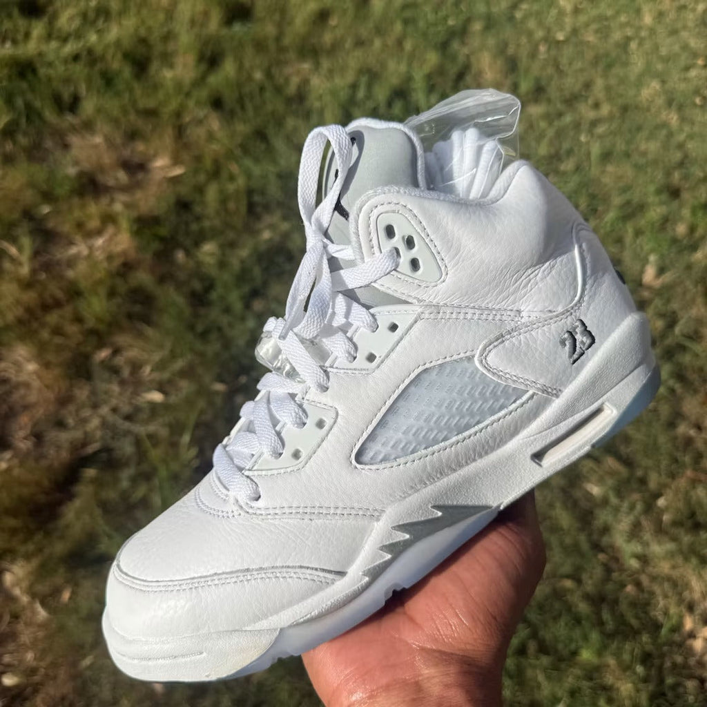 Used - Air Jordan 5 Retro White Metallic (2026) (GS) - US 7Y - detail 4