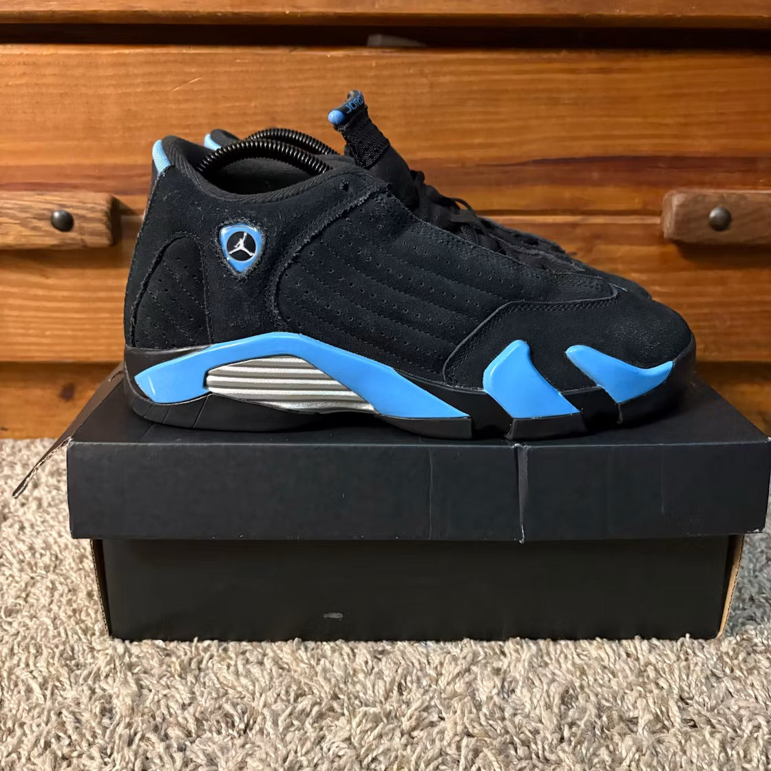 Used - Air Jordan 14 Retro Black University Blue (2026) (GS) - US 7Y - detail 1