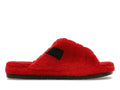 UGG Fluff You Slide Samba Red